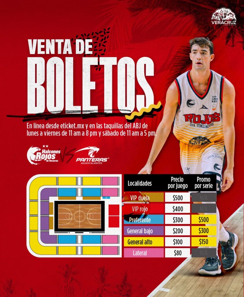 HALCONES ROJOS PREPARA SERIE RETRO EN EL ABJ: BOLETOS A LA VENTA