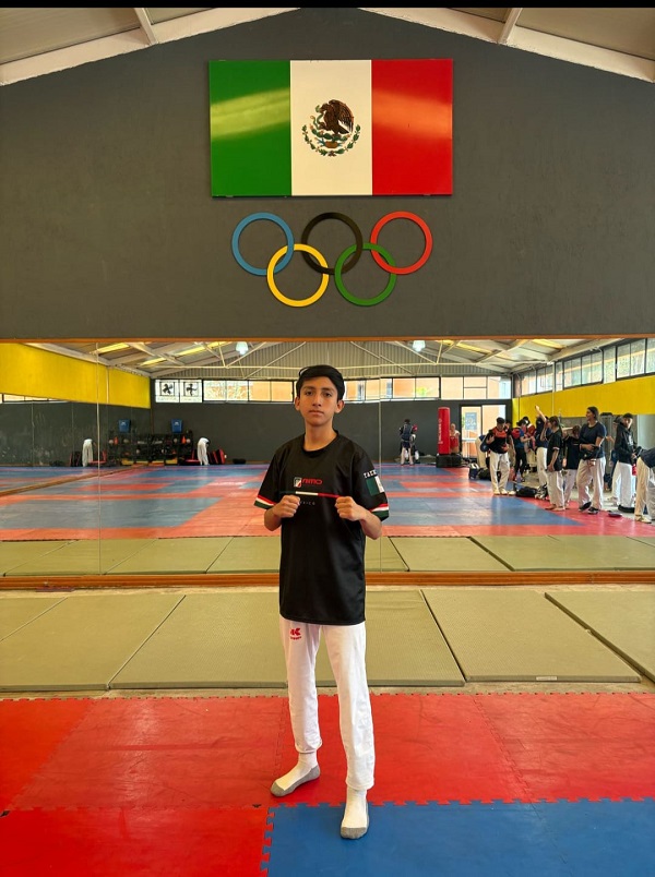DIEGO PORTILLO VA POR UN BUEN RESULTADO AL PANAMERICANO CADETE Y JUVENIL DE TAEKWONDO