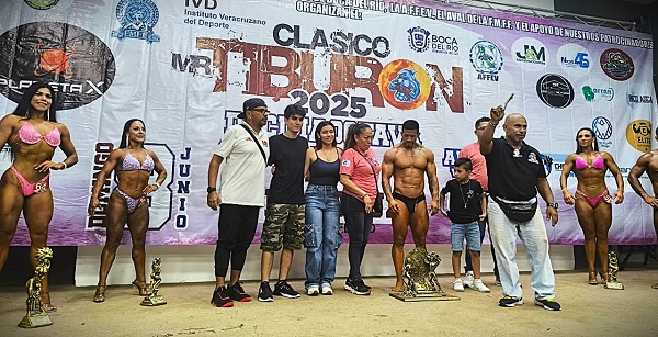 ÁNGEL BRUNO PAVÓN GANA EL MR. TIBURÓN 2025