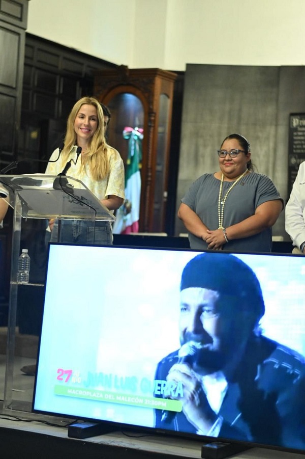 JUAN LUIS GUERRA SE PRESENTARÁ EN EL GRAN CONCIERTO MASIVO DE CORONACIÓN DE LA REINA DEL CARNAVAL DE VERACRUZ 2025, ADRIANA FONSECA