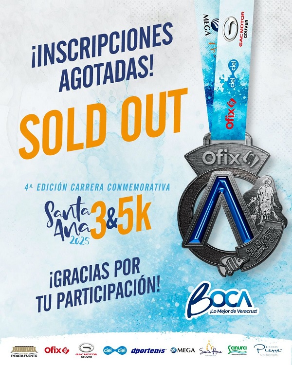 TODO LISTO PARA LA CUARTA EDICIÓN DE LA CARRERA SANTA ANA 2025