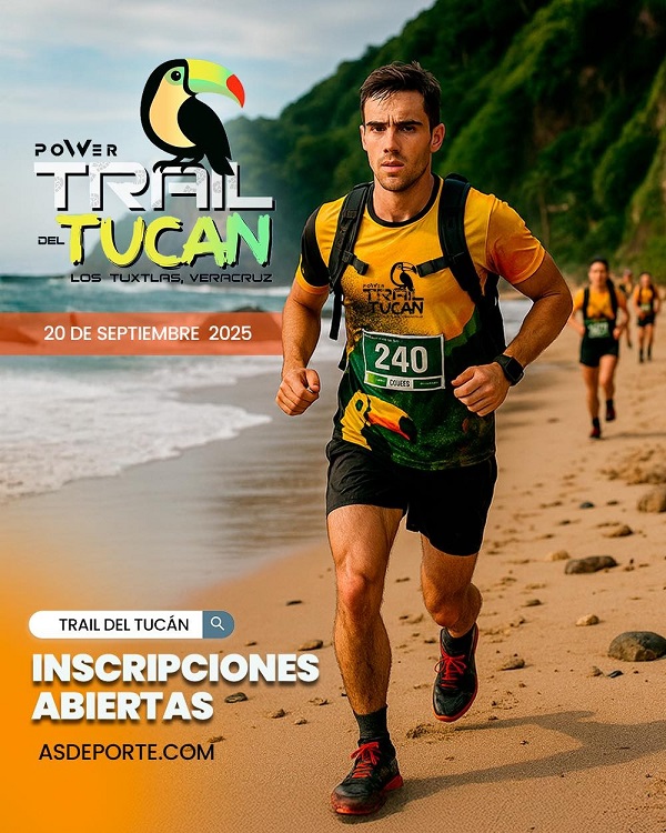 REALIZARÁN EL TRAIL DEL TUCÁN 2025, EN LOS TUXTLAS