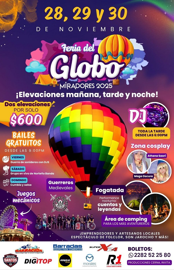 PRÓXIMO ARRANQUE DE LA FERIA DEL GLOBO 2025