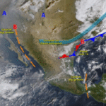 LLUVIAS ESTE MIÉRCOLES Y JUEVES EN VERACRUZ POR FRENTE FRÍO 16: CONAGUA