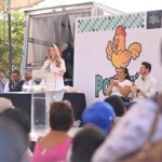 ARRANCA PATY LOBEIRA EL PROGRAMA “POLLOTÓN: PA’TI, PA’TODOS” EN EL FRACC. LA HERRADURA