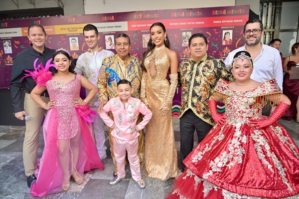 MARYELLI Y “NAYO” SE CONVIERTEN EN REINA INFANTIL  Y REY DE LA ALEGRÍA DEL CARNAVAL DE VERACRUZ 2026