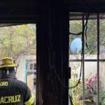 ATIENDEN BOMBEROS Y PC, REPORTE DE INCENDIO EN LA COLONIA POCITOS Y RIVERA