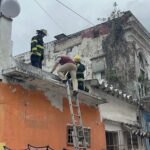 OLOR A GAS PONE A CORRER A LOS BOMBEROS EN EL CENTRO DE LA CIUDAD