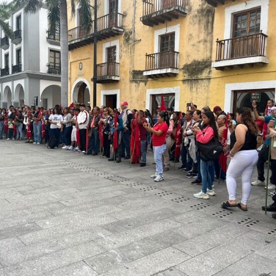 ANTORCHISTAS PIDEN OBRAS PARA SUS COLONIAS