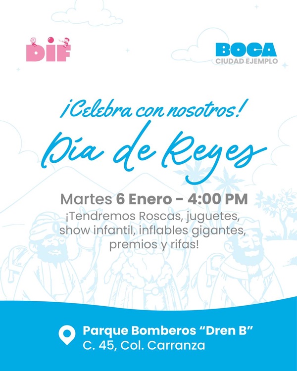 !LA MAGIA DEL DIA DE REYES LLEGA A BOCA DEL RIO!