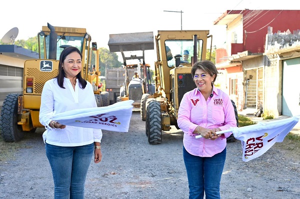 ARRANCA TRANSFORMACIÓN DE CALLES EN EL COYOL, AMAPOLAS Y DOS CAMINOS