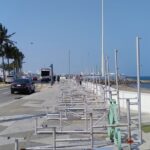 EMPIEZA LA COLOCACIÓN DE GRADAS SOBRE EL BULEVAR