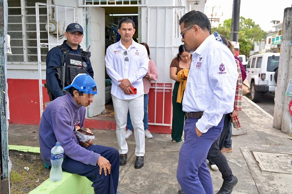 OPORTUNA INTERVENCIÓN DEL DIF MUNICIPAL DE VERACRUZ PARA LOCALIZAR A JOVEN REPORTADO COMO DESAPARECIDO