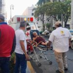 CAE DESMAYADA MIENTRAS TRATABA  DE PAGAR EL PREDIAL