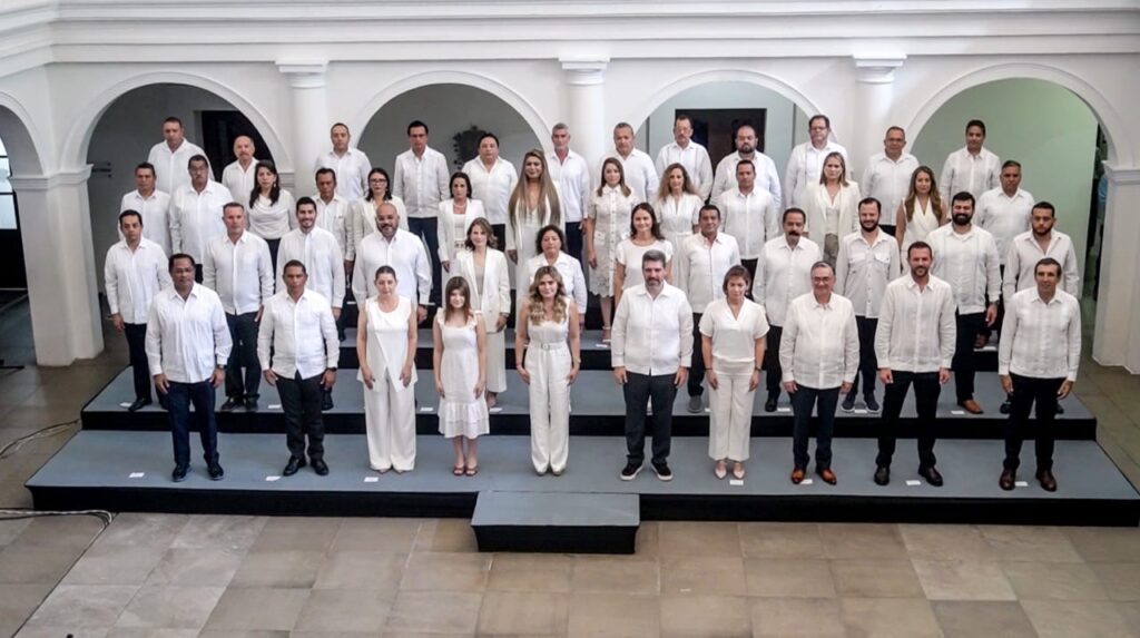 ALCALDESA MARYJOSE GAMBOA PRESENTA EL GABINETE MUNICIPAL DE BOCA DEL RIO 2026_ 2029