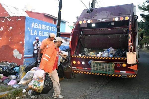 AUMENTAN RUTAS DIARIAS DE RECOLECCIÓN DE BASURA EN LA CIUDAD DE VERACRUZ