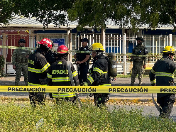 AMENAZA DE BOMBA EN ESCUELA DE VERACRUZ