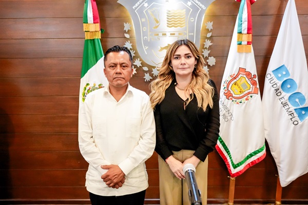 ALCALDESA MARYJOSE GAMBOA TORALES Y CABILDO NOMBRAN A UBALDO VIDAL MARTÍNEZ COMO DIRECTOR DE LA POLICÍA MUNICIPAL