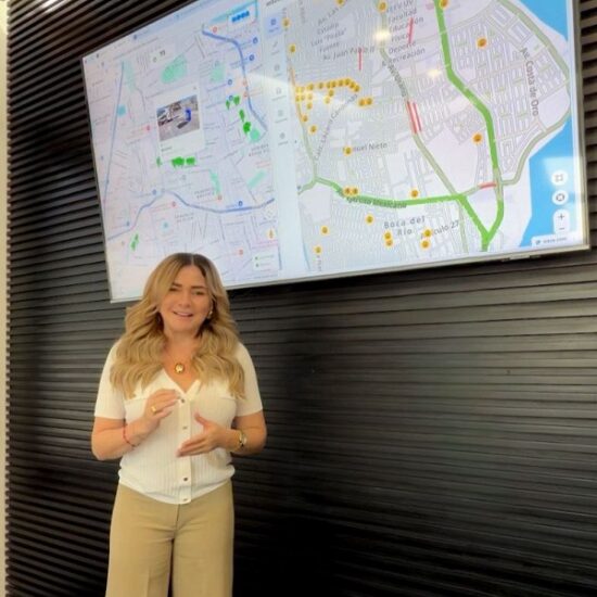 ALCALDESA MARYJOSE GAMBOA PRESENTA MAPA DIGITAL QUE PERMITIRÁ A CIUDADANOS VIGILAR EN TIEMPO REAL LA REPARACIÓN DE 2 MIL 500 BACHES POR AÑO
