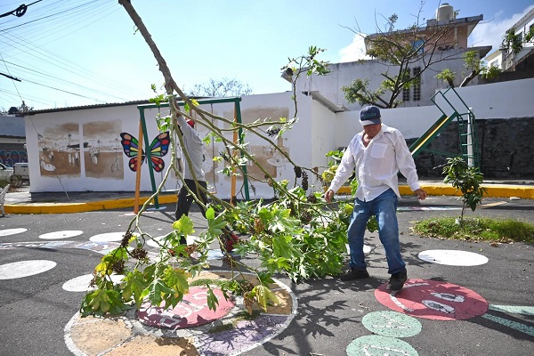 SUPERVISA AYUNTAMIENTO DE VERACRUZ SENDEROS SEGUROS PARA MUJERES Y NIÑAS