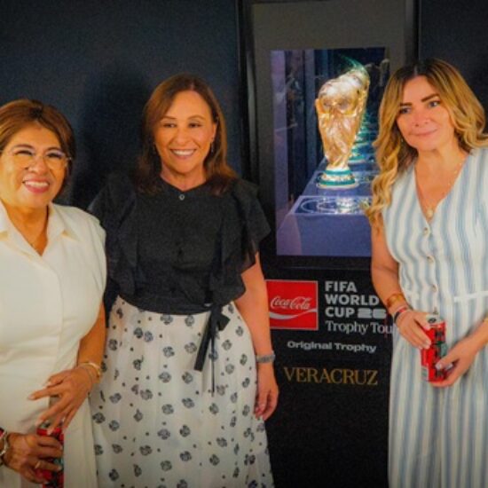 BOCA DEL RÍO RECIBE EL TROFEO ORIGINAL DE LA COPA MUNDIAL DE LA FIFA 2026