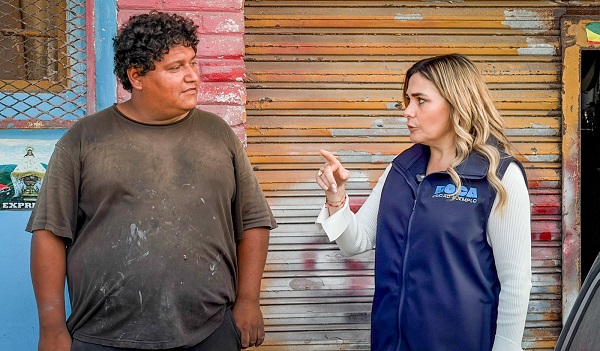 ALCALDESA MARYJOSE GAMBOA REALIZÓ RECORRIDO SORPRESA EN EJIDO PRIMERO DE MAYO SUR