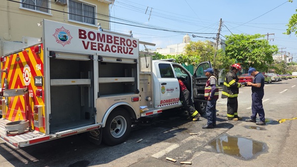 CONTROLADO INCIDENTE EN UNIDAD DE BOMBEROS DURANTE ATENCIÓN A REPORTE