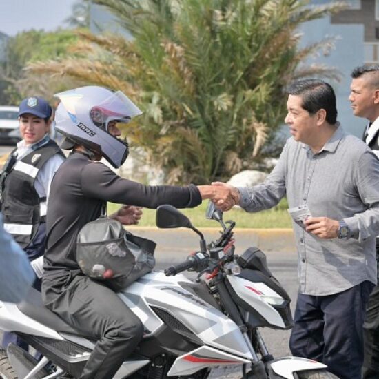 INICIA PROGRAMA DE CONCIENTIZACIÓN “MOTOCICLISTA RESPONSABLE” EN LA CIUDAD DE VERACRUZ