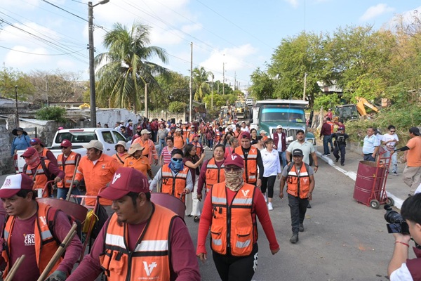 AYUNTAMIENTO DE VERACRUZ REFUERZA ACCIONES DE LIMPIEZA CON PARTICIPACIÓN CIUDADANA
