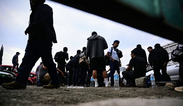 RESCATAN A MÁS DE 200 MIGRANTES EN LA CAPITAL DEL ESTADO