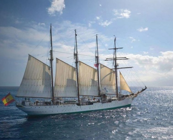 ESTE MARTES ARRIBA EL BUQUE ESCUELA JUAN SEBASTIAN ELCANO, PODRA SER VISITADO