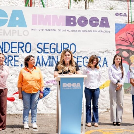 ALCALDESA MARYJOSE GAMBOA INAUGURA SEGUNDO SENDERO SEGURO PARA MEJORAR LA SEGURIDAD Y MOVILIDAD DE LAS BOQUEÑAS