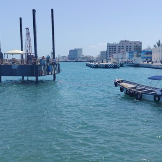 ASIPONA INFORMÓ QUE HAY ESTUDIOS DE SUBSUELO EN EL PUERTO PREVIO A LA LLEGADA DE CRUCEROS