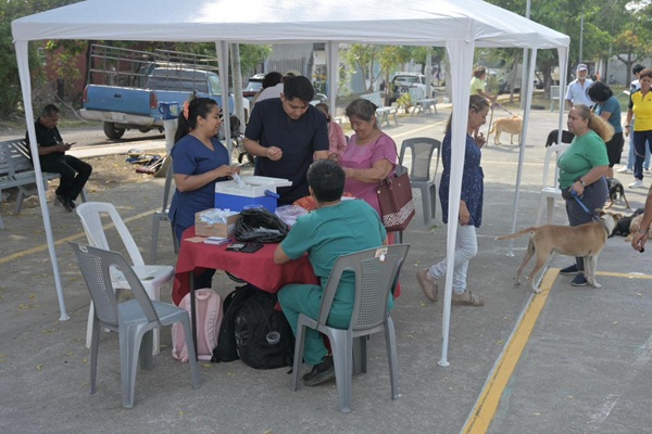 REFUERZA AYUNTAMIENTO DE VERACRUZ SALUD PÚBLICA CON VACUNACIÓN ANTIRRÁBICA EN LA CIUDAD