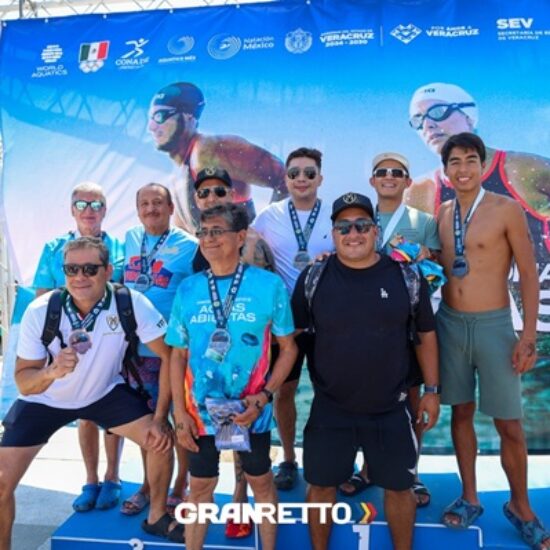 TEAM MASTER VERACRUZ SUBCAMPEÓN NACIONAL DE AGUAS ABIERTAS