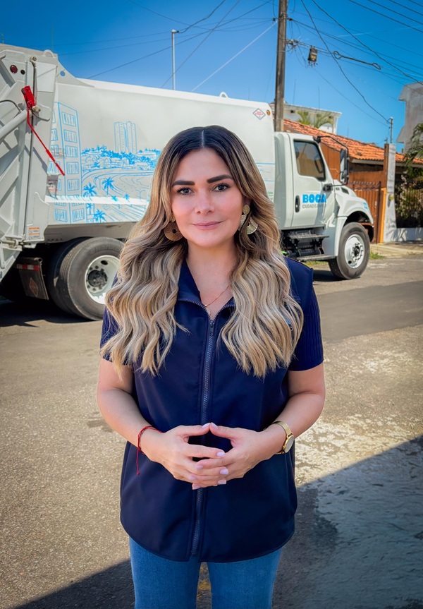 LIMPIA PÚBLICA, EL SERVICIO MEJOR CALIFICADO EN LOS PRIMEROS 100 DÍAS DE GOBIERNO EN BOCA DEL RÍO: ALCALDESA MARYJOSE GAMBOA TORALES