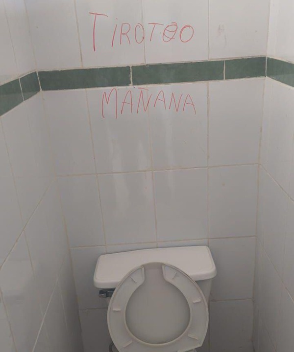 OTRO MENSAJE DE AMENAZA EN BACHILLERATO DE VERACRUZ, ESTA VEZ FUE EN COATEPEC