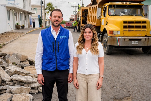 INICIAN OBRAS DEL PRESUPUESTO PARTICIPATIVO 2026 CON LA PAVIMENTACIÓN DE LA CALLE 8 EN LA COLONIA REVOLUCIÓN: ALCALDESA MARYJOSE GAMBOA TORALES