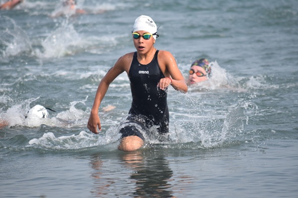ROMINA MOLINA IBARRA CON ASCENSO EN NACIONAL CONADE EN ACUATLÓN