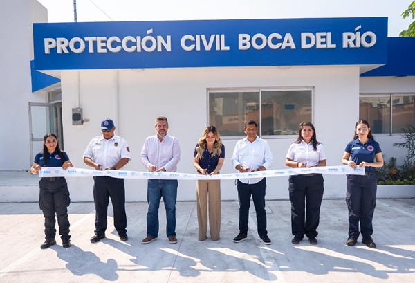 ALCALDESA MARYJOSE GAMBOA INAUGURA NUEVAS INSTALACIONES DE PROTECCIÓN CIVIL MUNICIPAL; REFORZARÁ ATENCIÓN A EMERGENCIAS