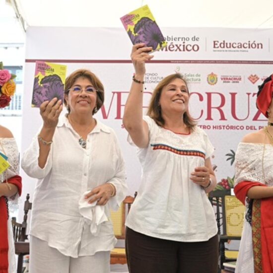 DESTACA ROSA MARÍA IMPULSO DE LA GOBERNADORA A LA LECTURA Y LA CULTURA EN VERACRUZ