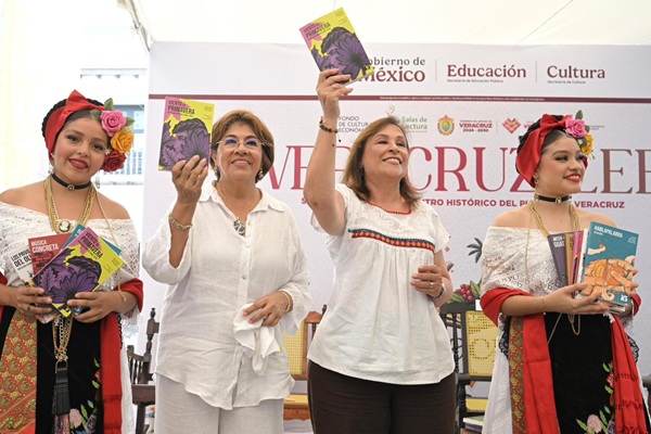 DESTACA ROSA MARÍA IMPULSO DE LA GOBERNADORA A LA LECTURA Y LA CULTURA EN VERACRUZ