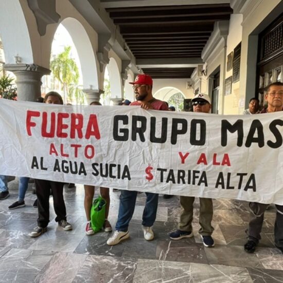 ORGANIZACIONES EN DEFENSA DEL AGUA EXIGEN EXTINCIÓN DE GRUPO MAS