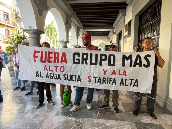 ORGANIZACIONES EN DEFENSA DEL AGUA EXIGEN EXTINCIÓN DE GRUPO MAS