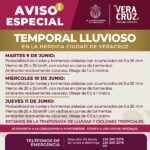 POR TEMPORADA DE LLUVIAS PC VERACRUZ PRIORIZA SEGURIDAD CIUDADANA