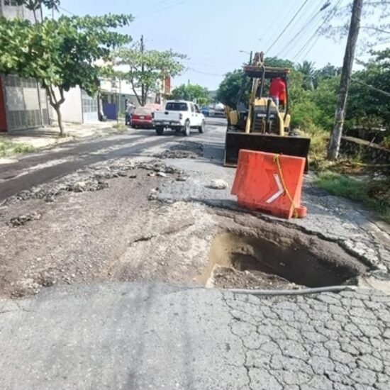 GRUPO MAS ES RESPONSABLE DE SOCAVONES Y FALLAS EN LA RED HIDROSANITARIA DE VERACRUZ