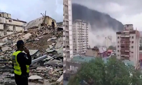 TERREMOTOS SACUDEN VENEZUELA; COLAPSAN EDIFICIOS