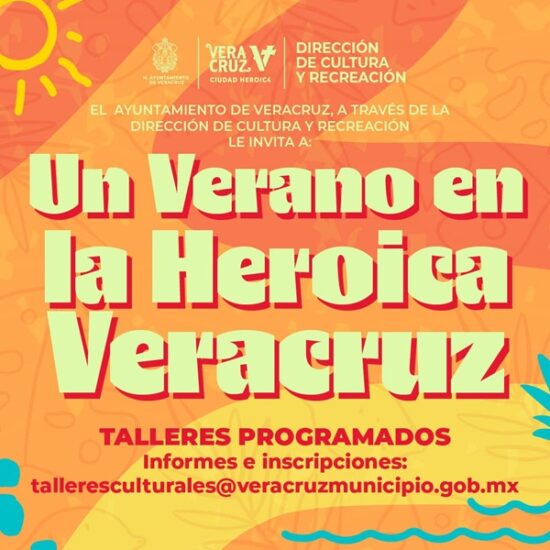 PROMUEVE AYUNTAMIENTO DE VERACRUZ ACTIVIDADES PARA TODAS LAS FAMILIAS DURANTE EL VERANO 2026