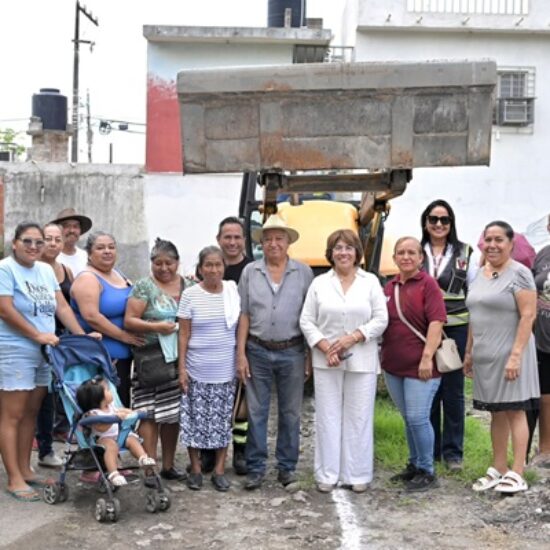 CONSOLIDA ROSA MARÍA PROGRAMA DE OBRAS PARA TRANSFORMAR COLONIAS CON REZAGOS HISTÓRICOS