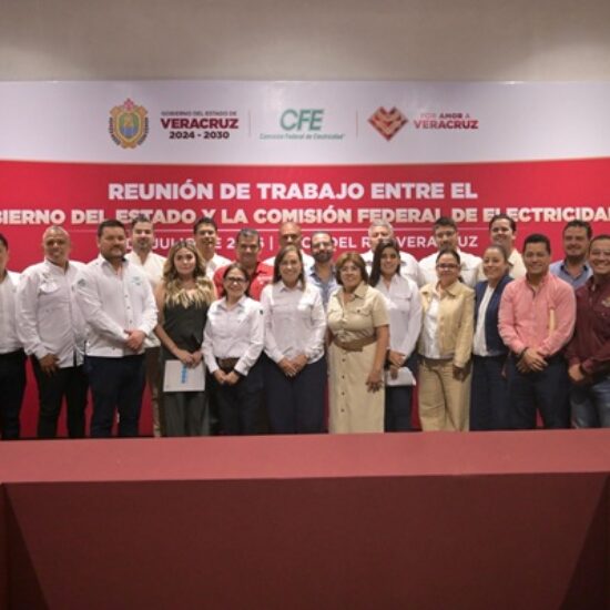 DESTACA ROSA MARÍA ACCIONES DE GOBERNADORA PARA FORTALECER EL SUMINISTRO DE ELECTRICIDAD EN VERACRUZ